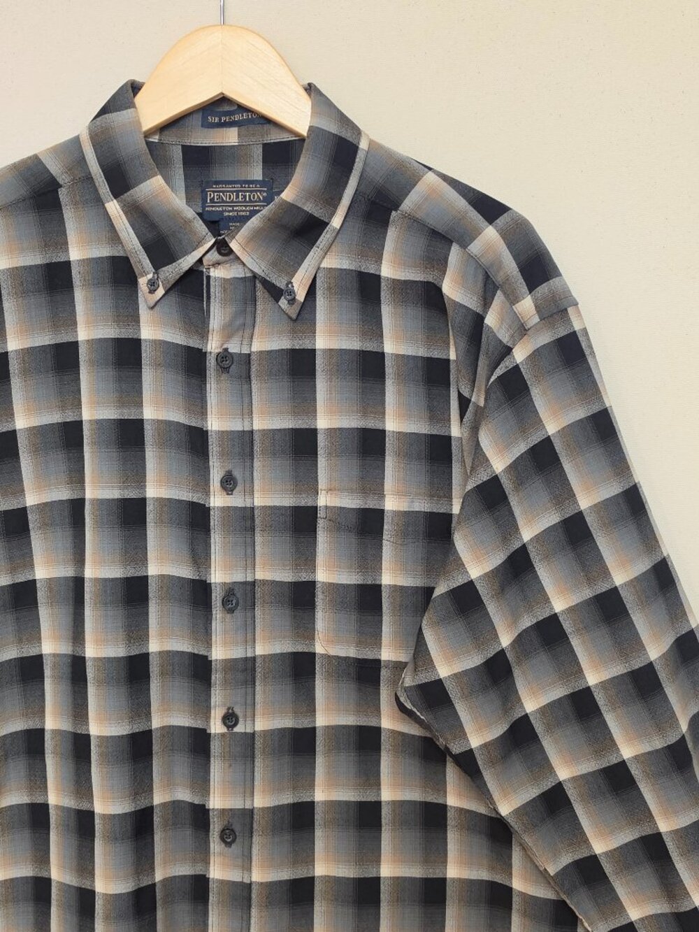 Sir Pendleton Wool Shirt XL
